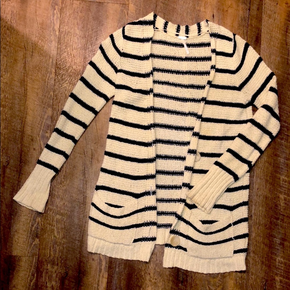 Striped Cardigan